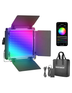 Luz LED NEEWER 660 PRO RGB 50W Control APP 360