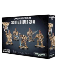 Miniatura Guardia Custodes Games Workshop 5 Figuras 40mm