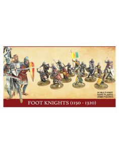 Miniaturas Caballeros a Pie Wargames Atlantic 28MM