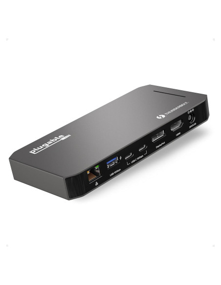 Dock Thunderbolt Plugable TBT3-UDC3 40Gbps 100W Dual HDMI