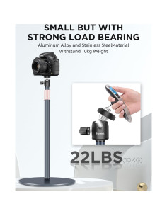 Soporte para Webcam Nycetek Trípode Ajustable 30-60 cm 2