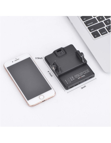 Luz LED Newmowa Recargable con Clip para Teléfono 60 LEDs