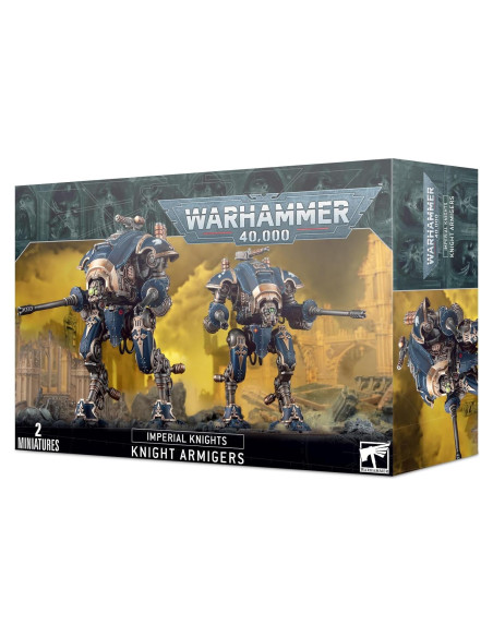 Caballeros Armiger Games Workshop 2 Miniaturas 308g Caballeros Armiger Games Workshop 2 Miniaturas 308g