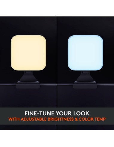 Luz LED Logitech Litra Glow para Streaming con TrueSoft