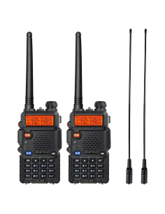 Radio BAOFENG UV-5R Portátil Doble Banda 2 Paquete