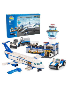 Kits de Construcción Aeropuerto QIAOLETONG 582 Piezas