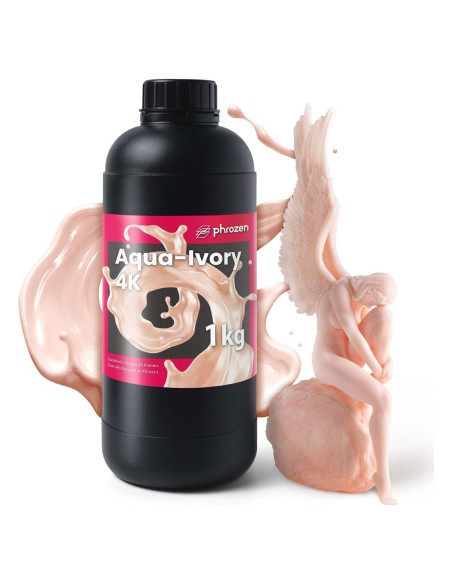 Resina 3D Phrozen Aqua-Ivory 4K 1KG, Alta Precisión Resina 3D Phrozen Aqua-Ivory 4K 1KG, Alta Precisión