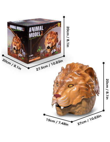 41 Piezas Figuras de Animales de Safari RISUNTOY Juguetes Educativos