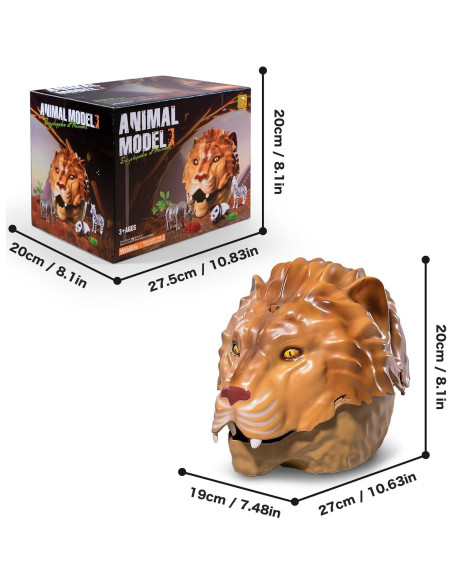 41 Piezas Figuras de Animales de Safari RISUNTOY Juguetes Educativos