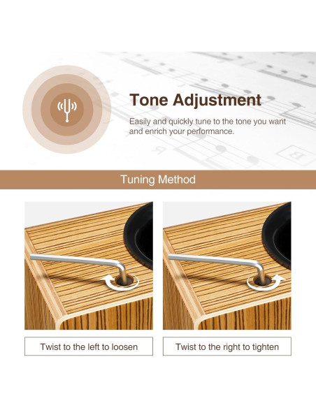 Cajón de viaje POGOLAB de madera con correa y bolsa