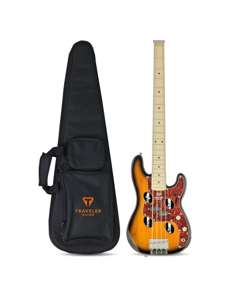 Guitarra Bajo de Viaje Traveler TB-4P Sunburst 32"
