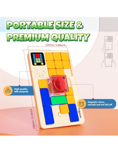 Rompecabezas Portátil HOMESTEC 500 Desafíos para Niños