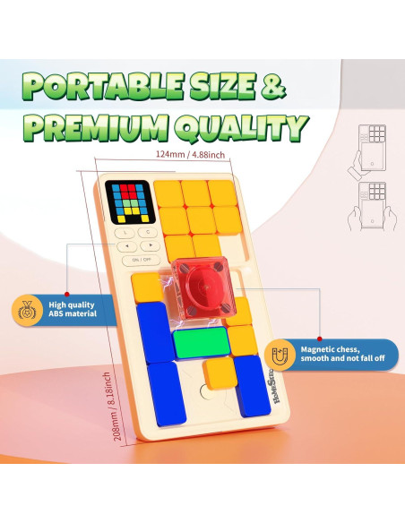 Rompecabezas Portátil HOMESTEC 500 Desafíos para Niños