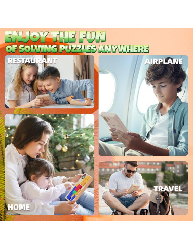 Rompecabezas Portátil HOMESTEC 500 Desafíos para Niños