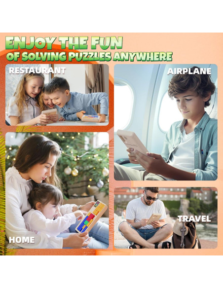 Rompecabezas Portátil HOMESTEC 500 Desafíos para Niños
