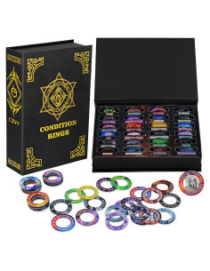 Anillos de Estado DND CZYY 96 Marcadores con Caja Mágica