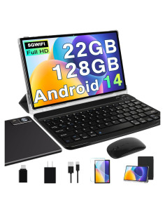 Tableta SUAAT S10 Android 14 10.1" 22GB RAM 128GB ROM