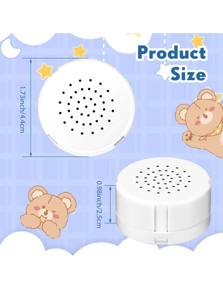 12 Grabadoras de Voz 20 Segundos para Peluches Handepo