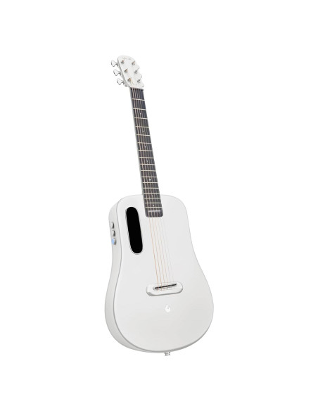 Guitarra LAVA ME AIR Portátil de Fibra de Carbono Plata