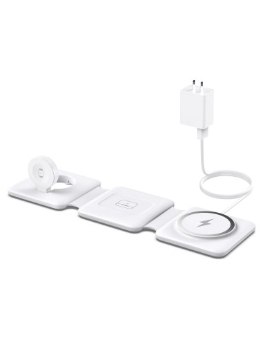 Estación de Carga Inalámbrica 3 en 1 Iseyyox para Apple