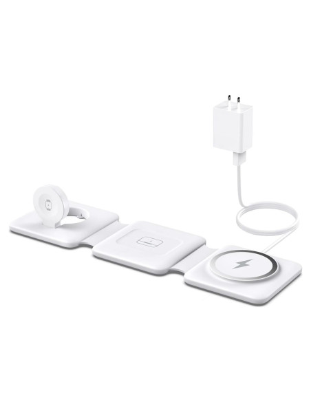 Estación de Carga Inalámbrica 3 en 1 Iseyyox para Apple
