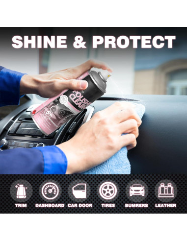 Limpiador y Protector Interior Auto GUANGDONG 408g UV Antienvejecimiento