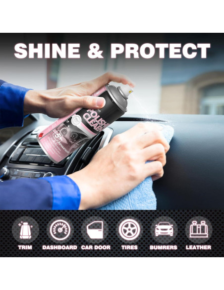 Limpiador y Protector Interior Auto GUANGDONG 408g UV Antienvejecimiento