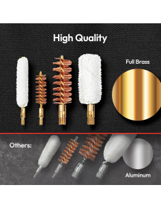 Kit de Limpieza de Armas GUNNIX - 36 Piezas en Funda Oxford 2