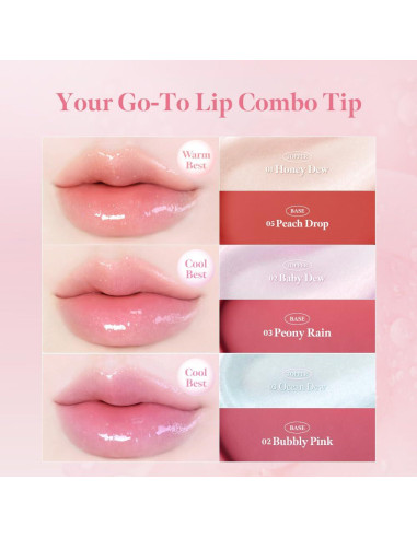 Brillo Labial MILKTOUCH Sheer Dew 4.14 ml Rocío de Miel