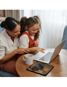 Alfombrilla de Ratón 3dRose Cuadrada 20.32x20.32cm Goma 2