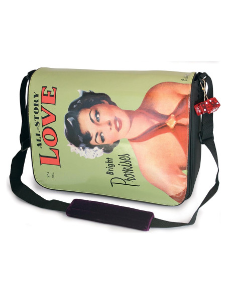 Mochila Messenger Mobile Edge CuteBug 15.4" Verde