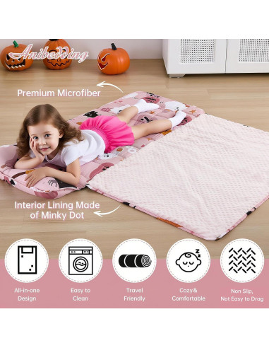 Esteras para Siesta Niños Anibedding Halloween 137x56cm
