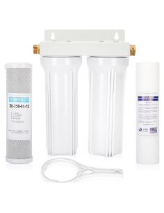 Filtro de Agua Doble Externo Drkerr para RV y Hogar 2.70 kg