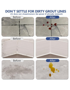 Sellador de Lechada Meuvcol 1.02 L Impermeable para Ducha y Piso 2