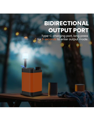 Ducha Portátil TEMPTIPS con Pantalla LED y Batería 5000mAh