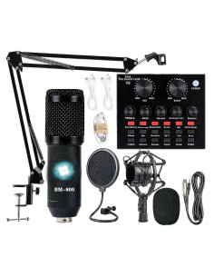 Kit de Podcast BM-800 con Cambiador de Voz y Accesorios