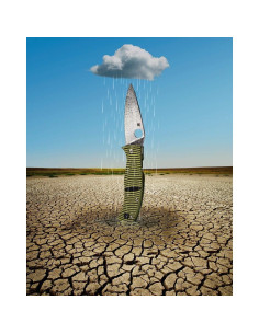 Cuchillo Spyderco Caribbean Salt LC200N 9.4 cm Mango G-10 2