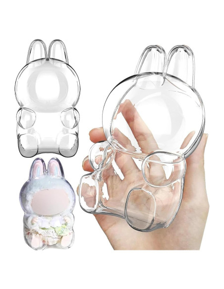 Funda Acrílica Transparente CGQ para Figuras 10.16 cm Funda Acrílica Transparente CGQ para Figuras 10.16 cm