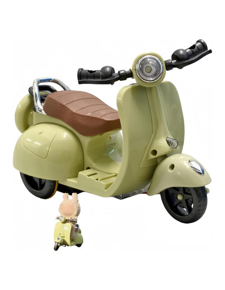 Juguete Scooter Labu Verde con Luz y Música - 20 cm