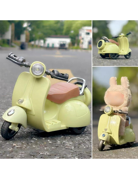 Juguete Scooter Labu Verde con Luz y Música - 20 cm