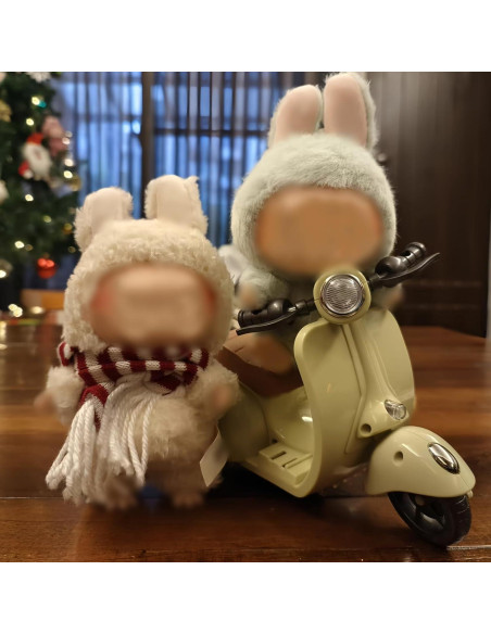 Juguete Scooter Labu Verde con Luz y Música - 20 cm