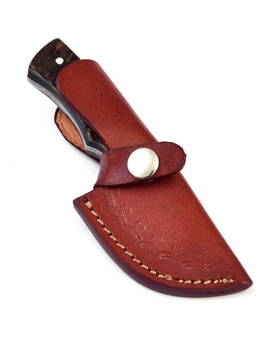 Cuchillo Skiner Poshland BC-69 Acero Damasco 13.97 cm Mango Cuerno