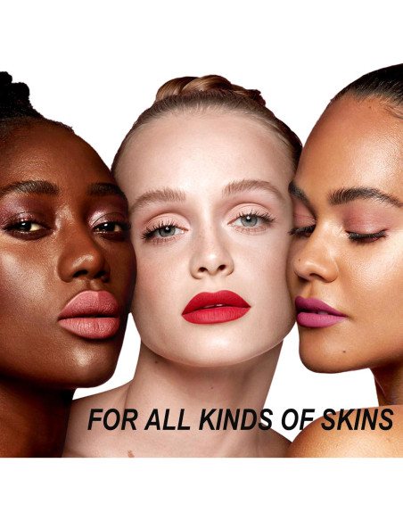 Lápiz Labial Mate HOOMUSS M13 Rojo Verdadero 3.4g