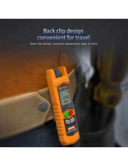 Medidor de Potencia Óptica KOMSHINE KPM-11M -50 a +26dBm