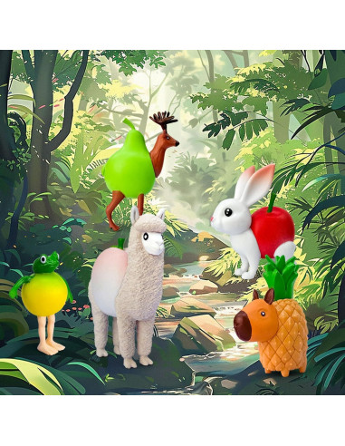 Juego de 8 Figuras de Acción Brainrot Italianas - Lomencry