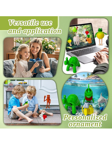 Juego de 8 Figuras de Acción Brainrot Italianas - Lomencry