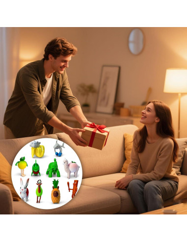 Juego de 8 Figuras de Acción Brainrot Italianas - Lomencry