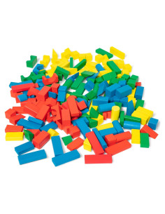 Juego de Bloques de Madera Melissa & Doug - 200 Piezas