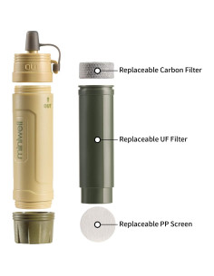 Filtro de Agua Miniwell L605 Portátil para Camping 1000L 2