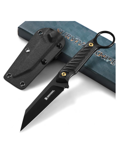 Cuchillo de Supervivencia DRGSKL Sheepsfoot 20.3cm Acero D2